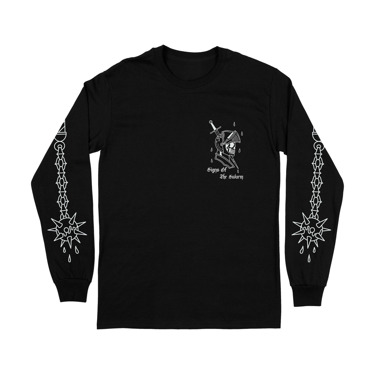 Signs Of The Swarm - Knight Long Sleeve | Rising Merch