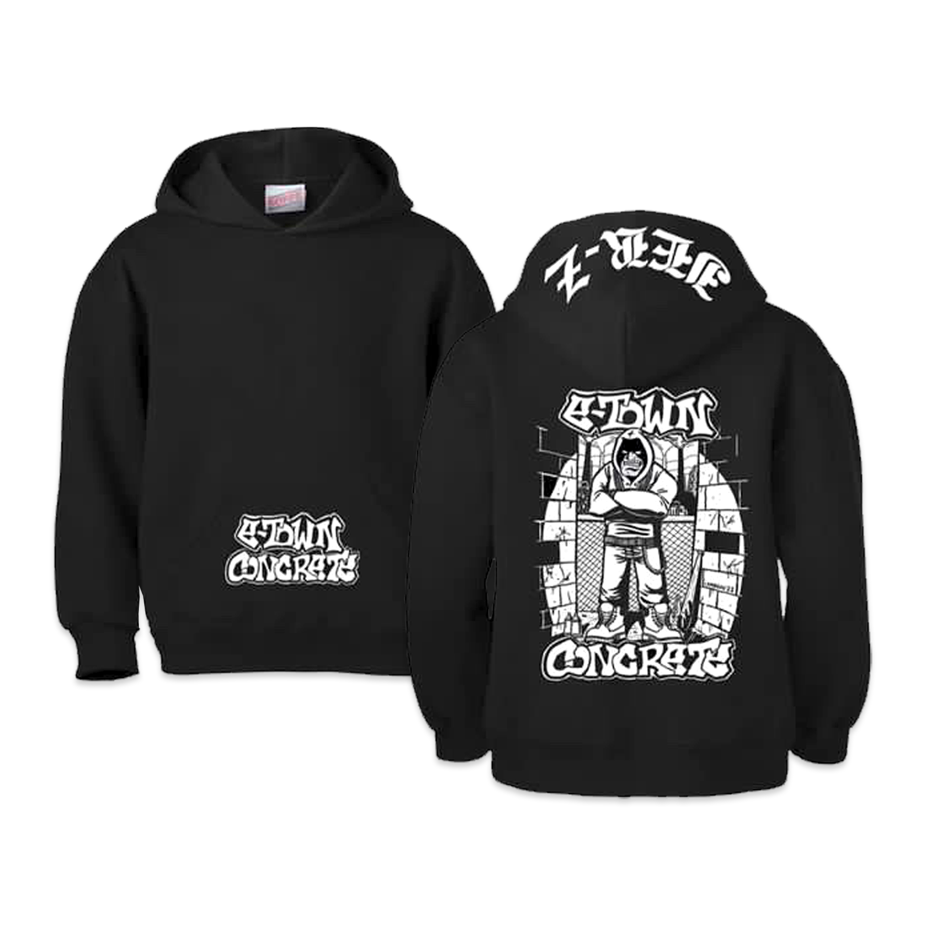 E.Town Concrete - Jer-z Hoodie | Rising Merch