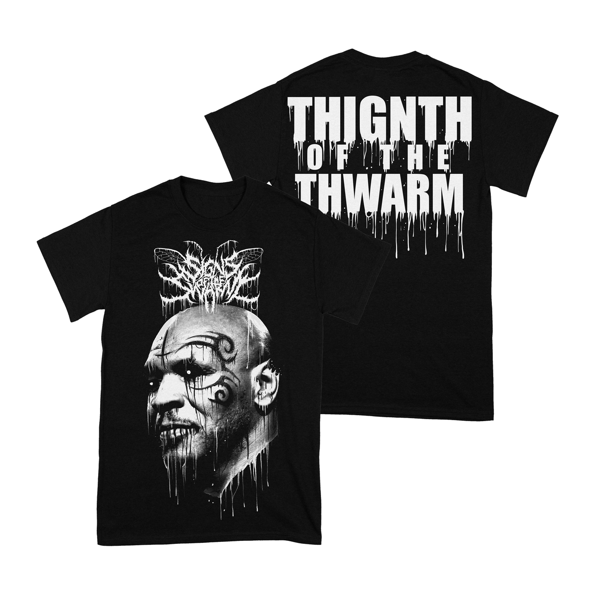 Signs Of The Swarm - Mike Tyson Shirt | Rising Merch